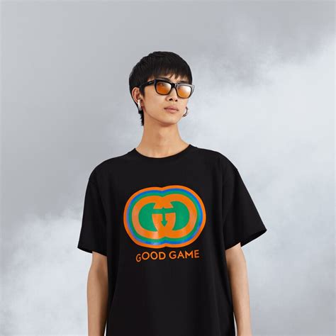 gucci good game tshirt|original gucci t shirt price.